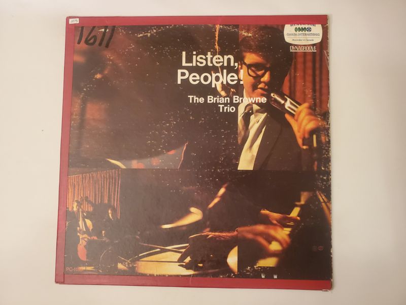 The Brian Browne Trio Listen, People! vinyl record